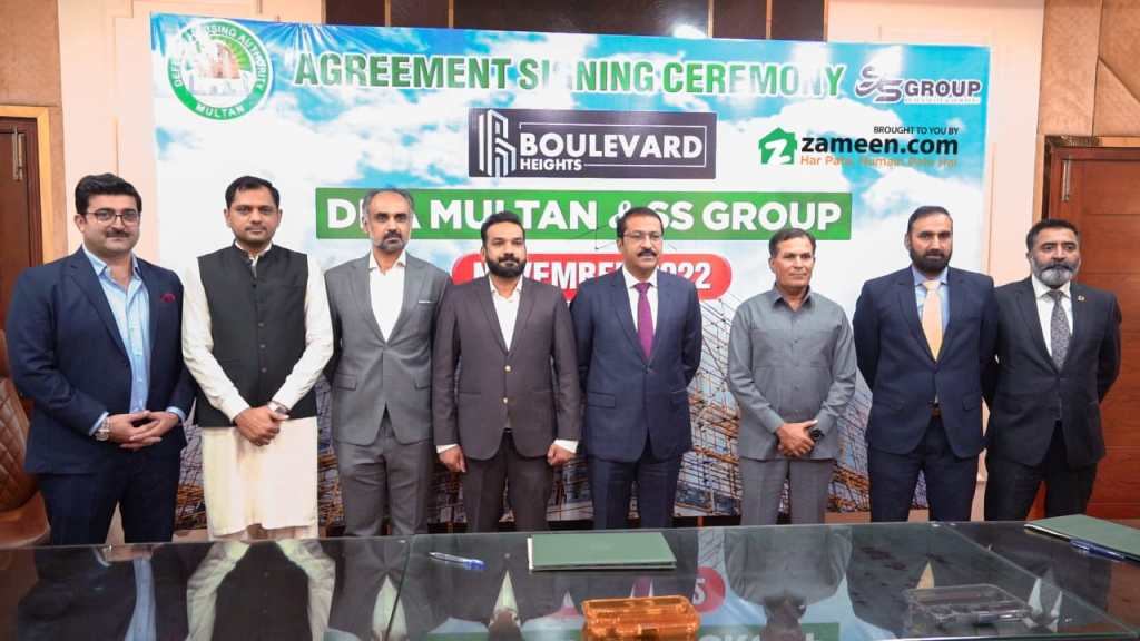 Zameen.com signs on as official marketing and sales partner for ‘Boulevard Heights’ in DHA&nbsp;Multan
