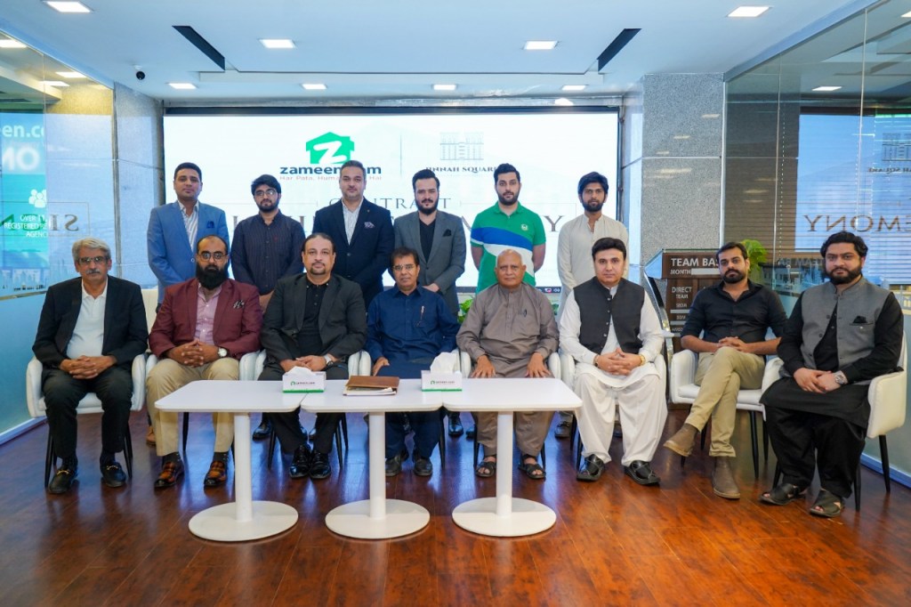 Zameen.com signs on with Jinnah Square Residential Apartments&nbsp;project